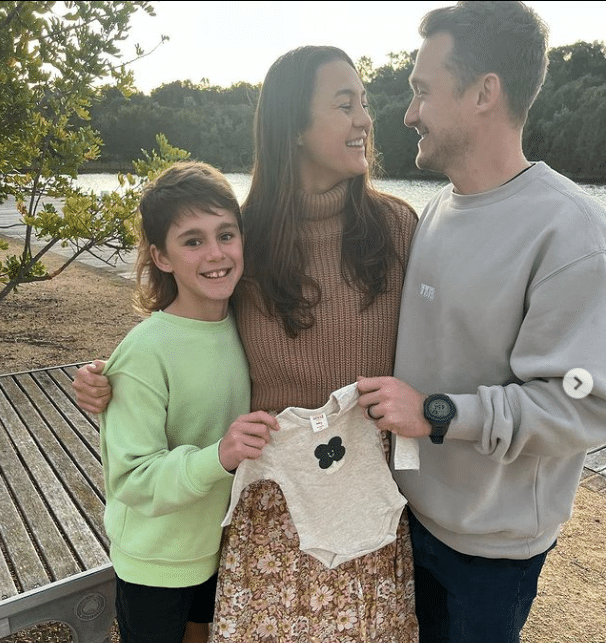 Baby joy for Corban and Matt